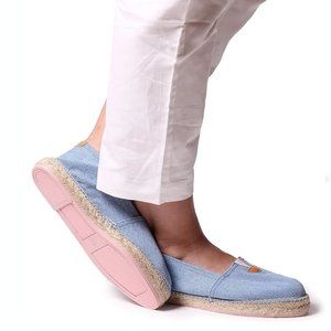 TONI PONS Toni Pons Classic Espadrilles Denim Flat Summer Sandal 9 NWT